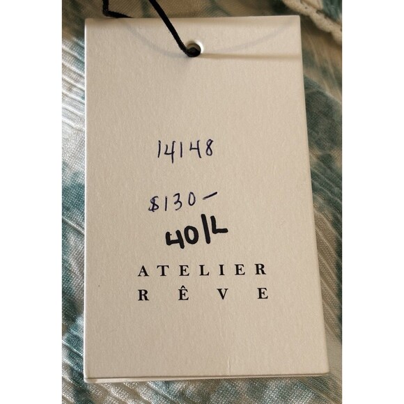 Atelier Reve Milou Women’s Size 40/Large Blouse In Birch - Picture 9 of 14